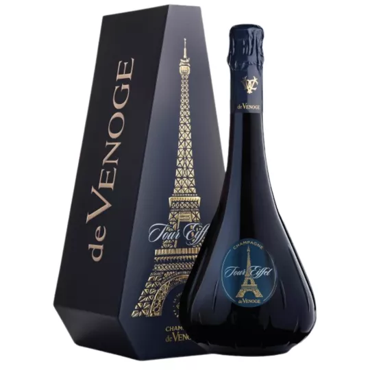 De Venoge Champagne Tour Eiffel: brillo sofisticado
