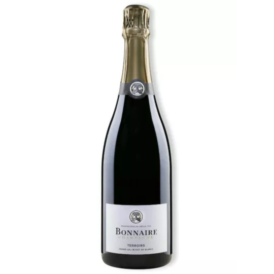 Bottle of Champagne BONNAIRE Terroirs Grands Crus Blanc De Blancs