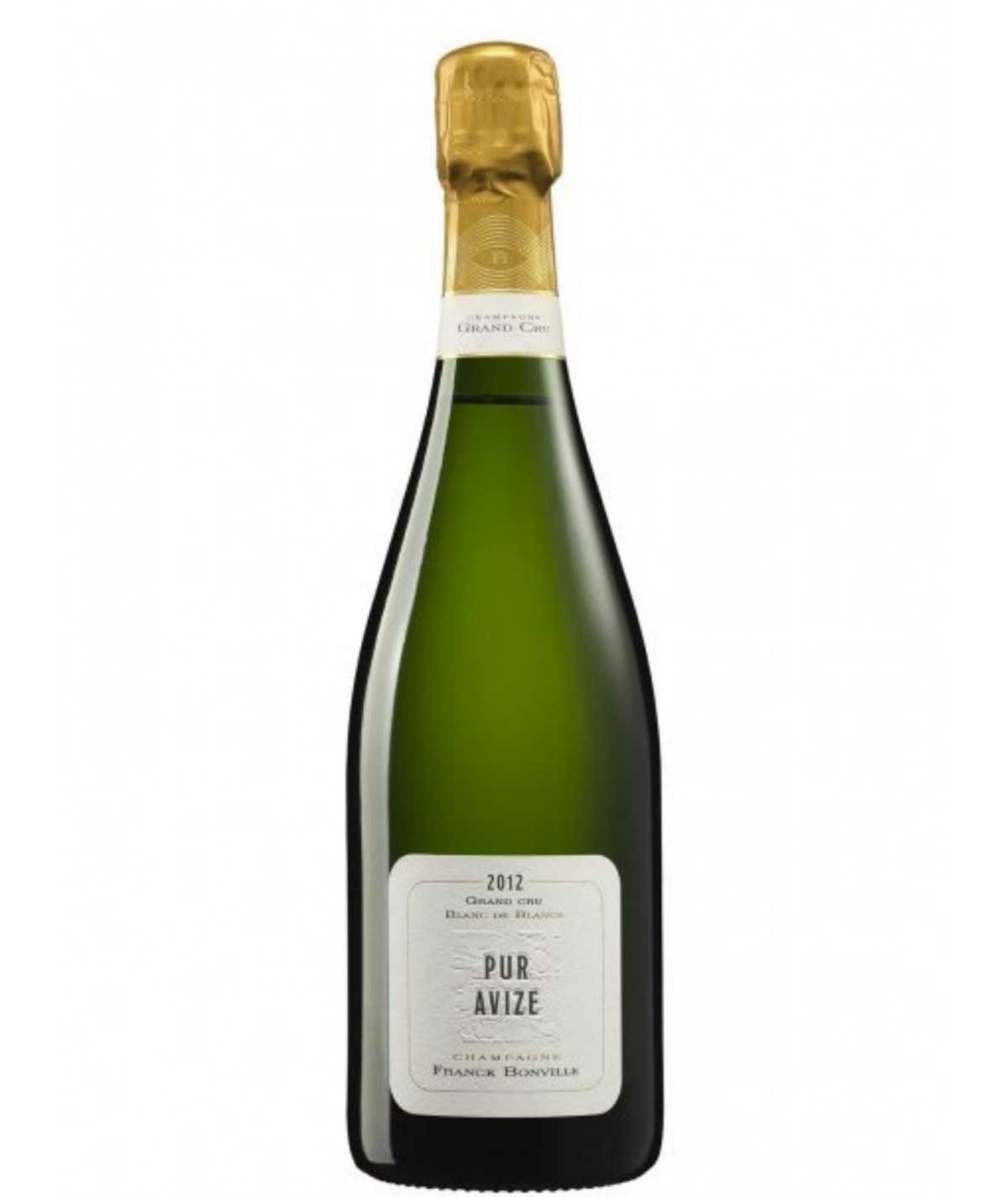 FRANCK BONVILLE Champagne Pur Avize Grand Cru Blanc de Blancs FRANCK BONVILLE Champagne Pur Avize Grand Cru Blanc de Blancs
