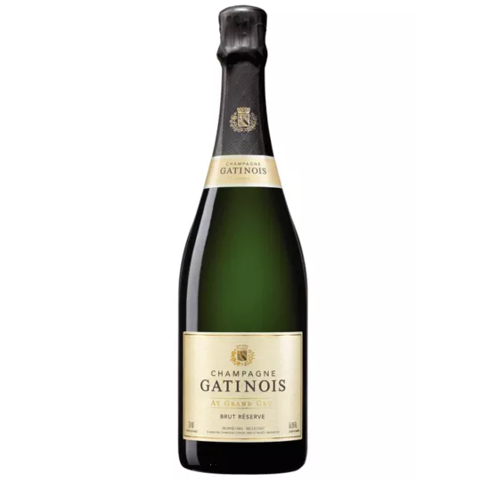 Botella de Champagne Gatinois Brut Réserve Grand Cru - Pinot Noir Aÿ Grand Cru