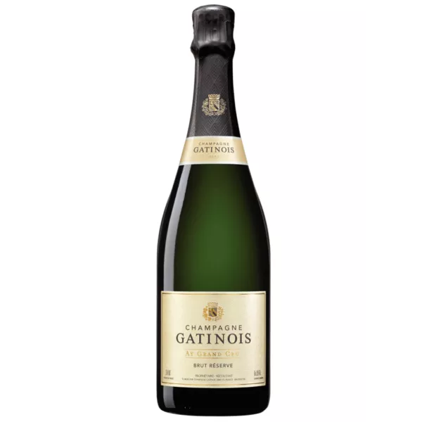 Botella de Champagne Gatinois Brut Réserve Grand Cru - Pinot Noir Aÿ Grand Cru