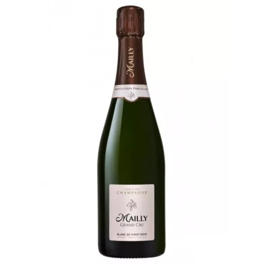 Botella de Champagne Mailly Grand Cru Blanc de Pinot Noir 100% Pinot Noir