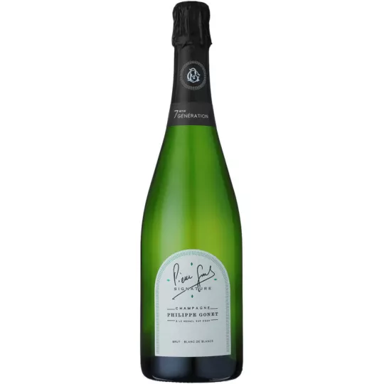 Bottle of PHILIPPE GONET Signature Brut Blanc de Blancs Champagne
