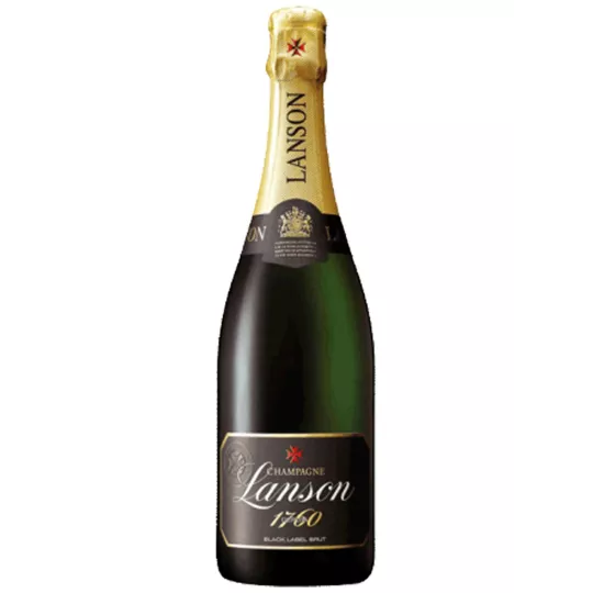 Champagne Lanson Black Label Brut - A masterpiece of elegance and heritage for champagne lovers