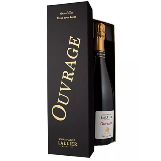 LALLIER Champagne Ouvrage Grand Cru: Envejecido bajo corcho