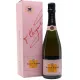 Bottle of Champagne VEUVE CLICQUOT Brut Rosé with case