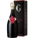 Botella de Champagne Gosset Grande Réserve Brut Magnum, vista frontal con etiqueta roja y tapón dorado