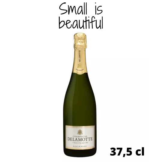 Half Bottle of Champagne DELAMOTTE Blanc De Blancs Grand Cru