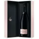 Botella de champán Fleur de Miraval Rosé, rosa pálido, vista frontal