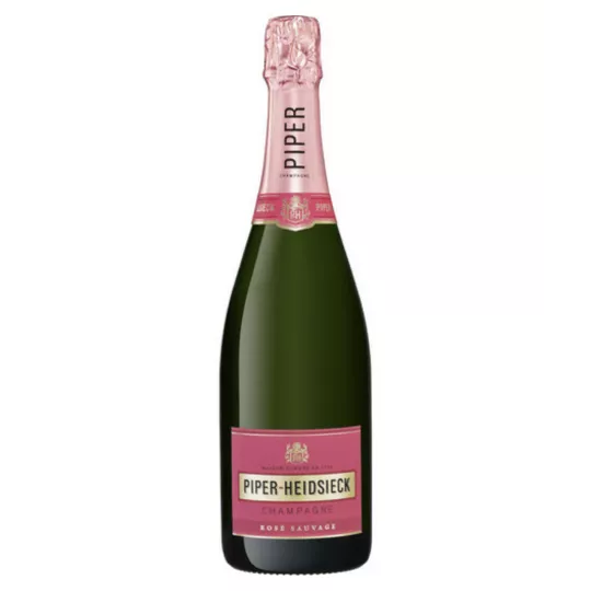 Botella de Champagne Piper-Heidsieck Rosé Sauvage - brut rosé Pinot Noir