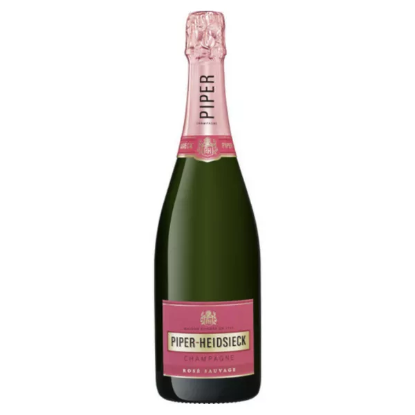 Botella de Champagne Piper-Heidsieck Rosé Sauvage - brut rosé Pinot Noir