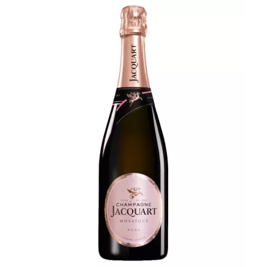 Bottle of Champagne JACQUART Brut Rosé Mosaïque