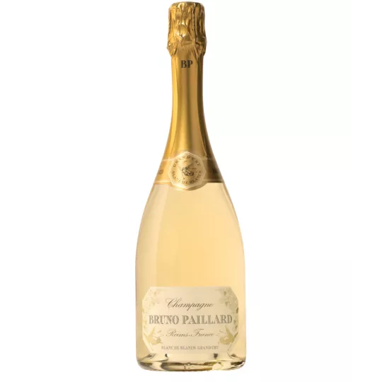 Botella de champán Bruno Paillard Blanc de Blancs Grand Cru, vista frontal