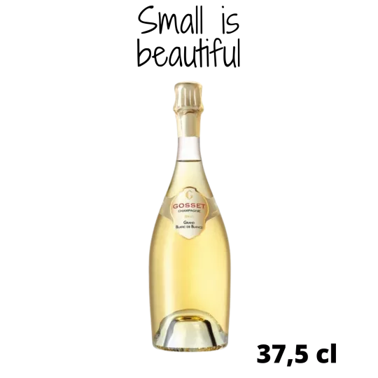 Half Bottle of Champagne GOSSET Grand Blanc De Blancs Brut