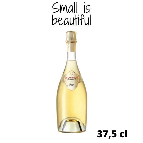 Half Bottle of Champagne GOSSET Grand Blanc De Blancs Brut