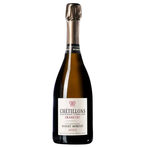 ROBERT MONCUIT champagne Grand Cru Chétillons Blanc de Blancs Extra-Brut 2013 vintage